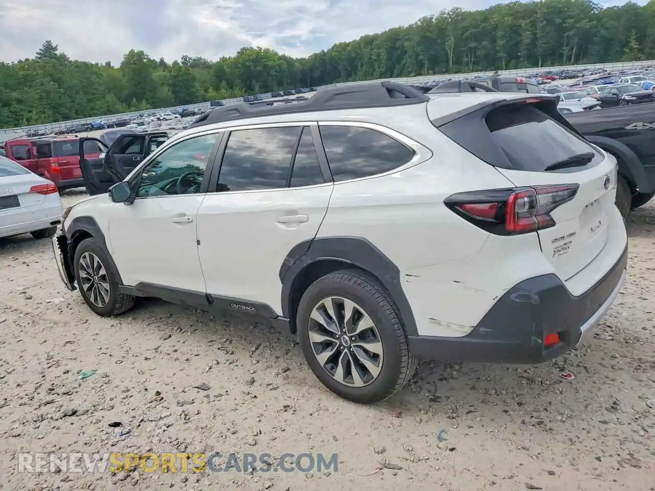 2 Фотография поврежденного автомобиля 4S4BTANC1R3290006 SUBARU OUTBACK 2024