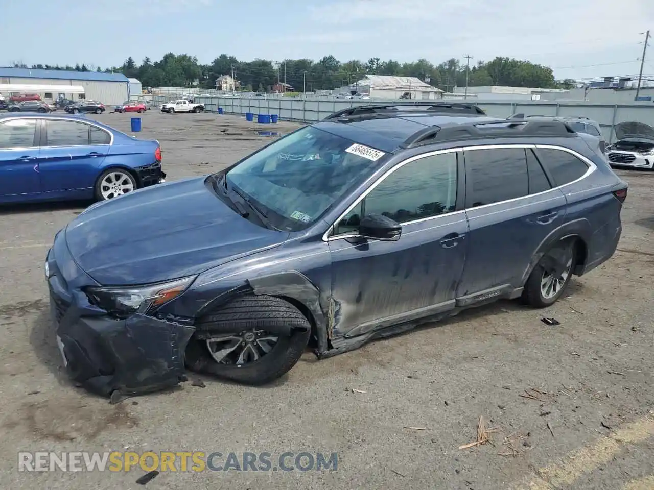 1 Photograph of a damaged car 4S4BTANC2R3209286 SUBARU OUTBACK 2024