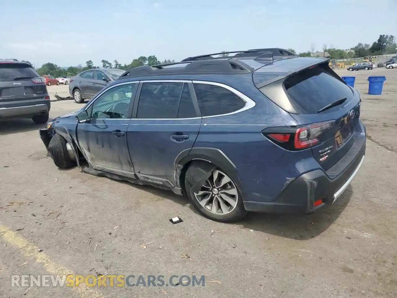 2 Photograph of a damaged car 4S4BTANC2R3209286 SUBARU OUTBACK 2024