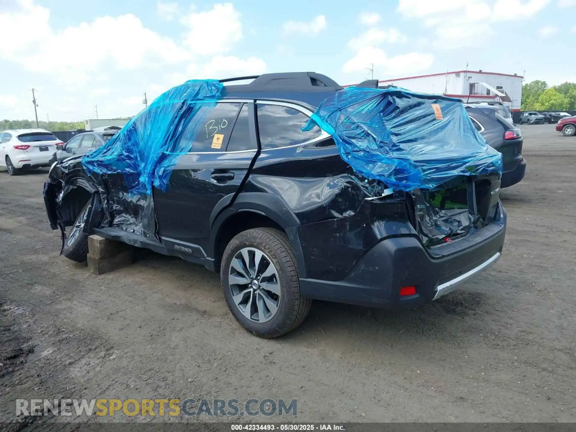 3 fotografías del automóvil dañado 4S4BTANC2R3224970 SUBARU OUTBACK 2024