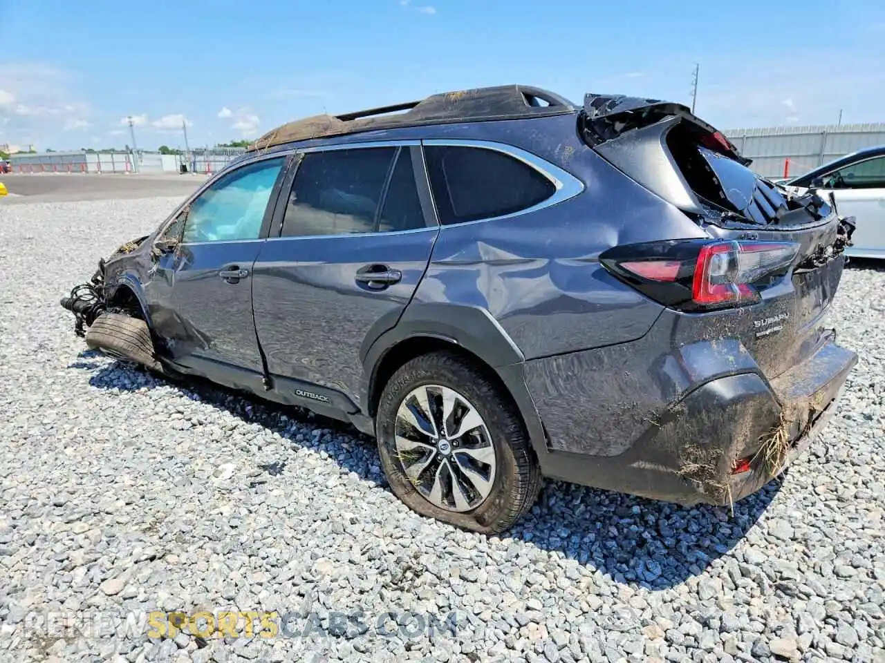 2 Photograph of a damaged car 4S4BTANC2R3237623 SUBARU OUTBACK 2024