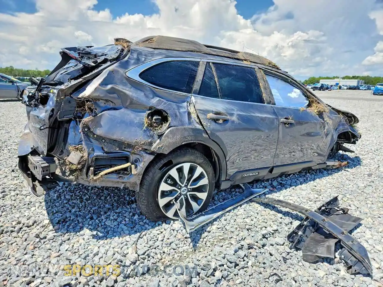 3 Photograph of a damaged car 4S4BTANC2R3237623 SUBARU OUTBACK 2024