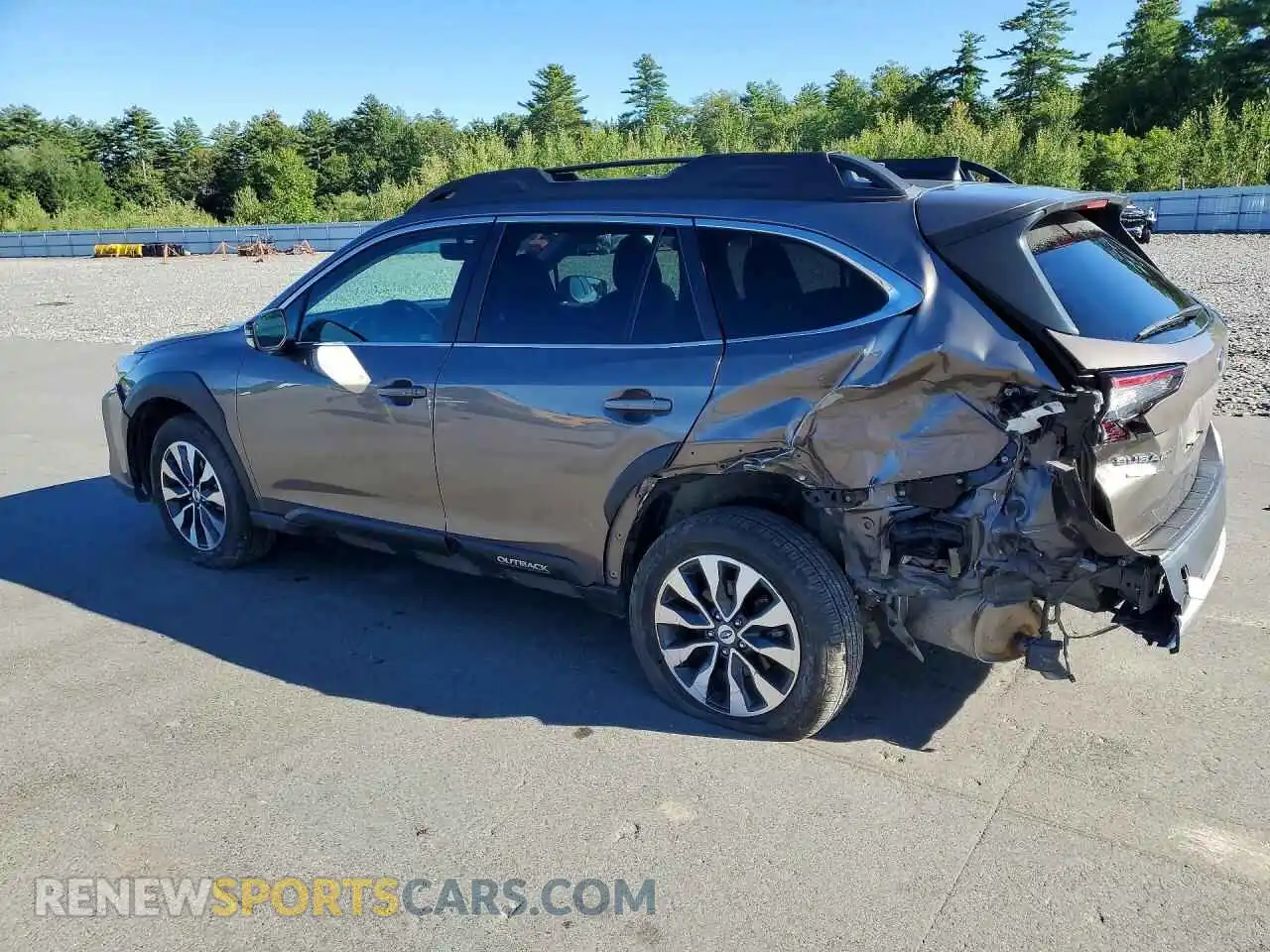 2 fotografías del automóvil dañado 4S4BTANC2R3248671 SUBARU OUTBACK 2024