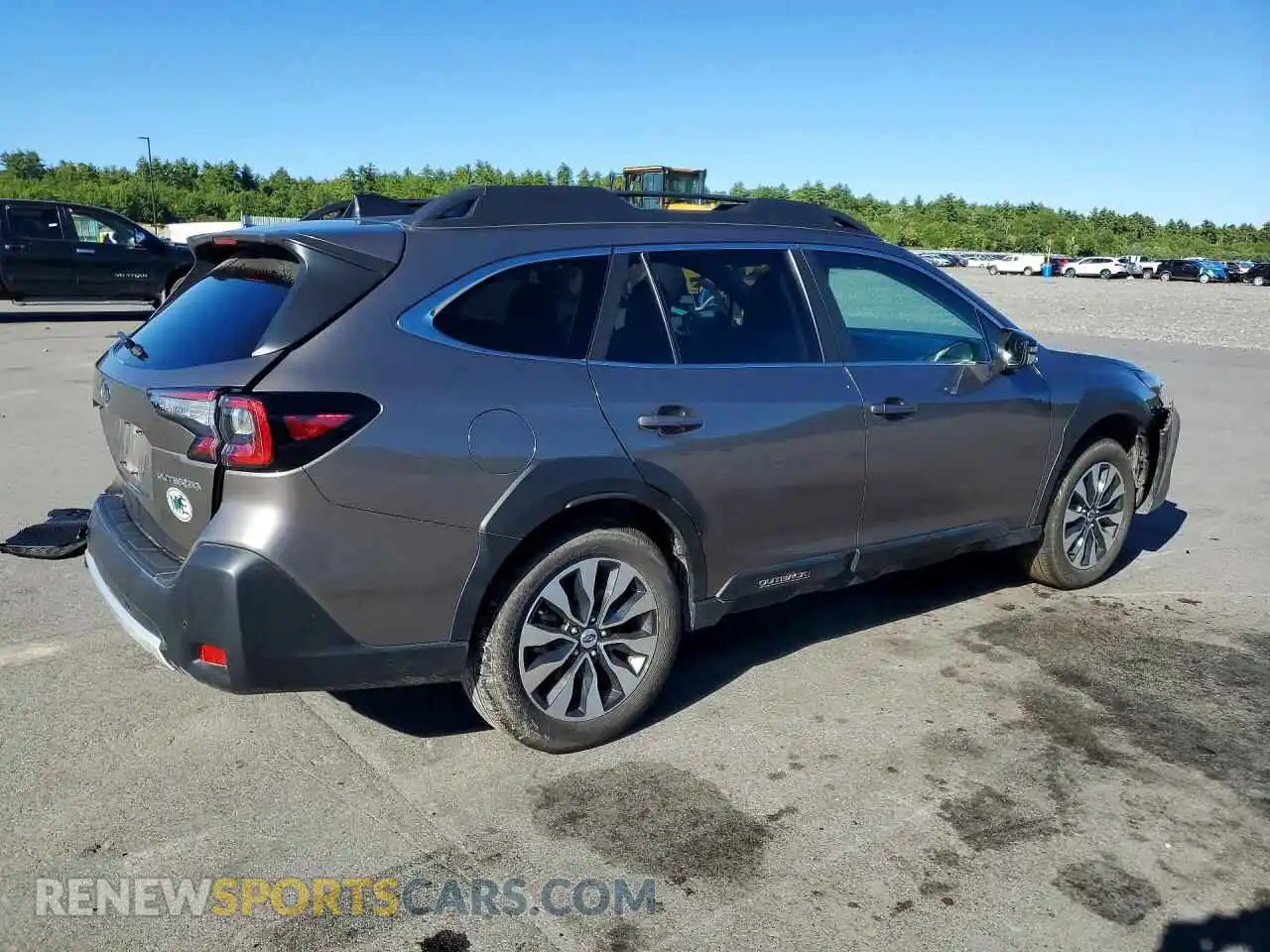 3 fotografías del automóvil dañado 4S4BTANC2R3248671 SUBARU OUTBACK 2024