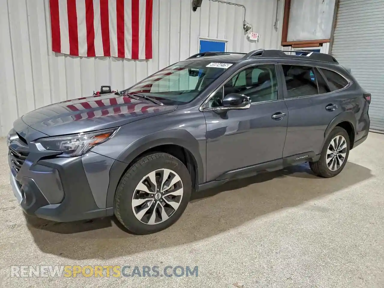 1 Photograph of a damaged car 4S4BTANC2R3301224 SUBARU OUTBACK 2024