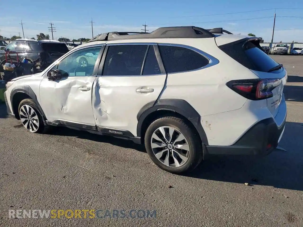 2 Photograph of a damaged car 4S4BTANC3R3112758 SUBARU OUTBACK 2024