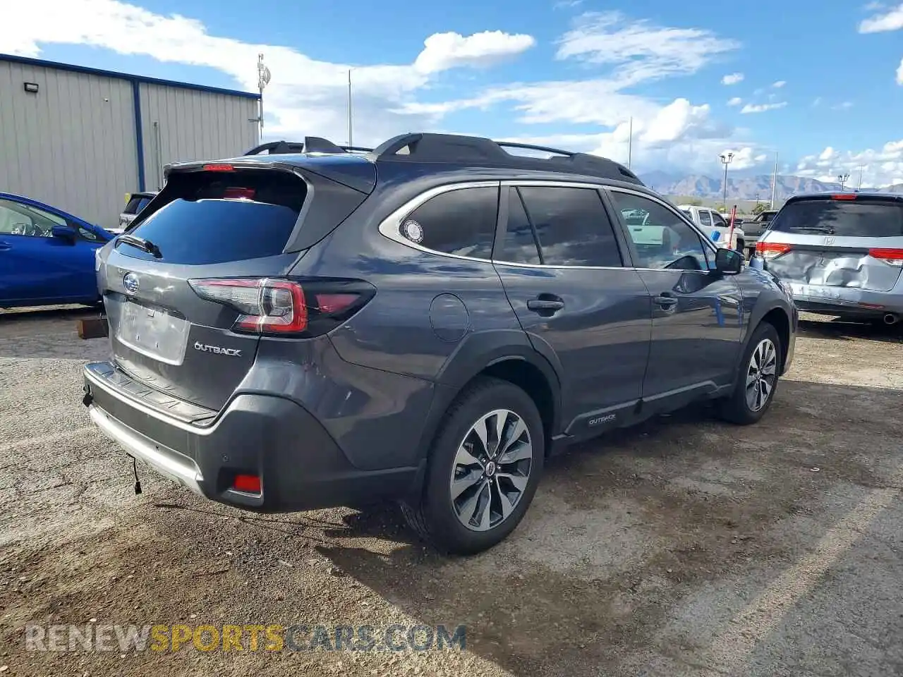3 Photograph of a damaged car 4S4BTANC3R3117880 SUBARU OUTBACK 2024