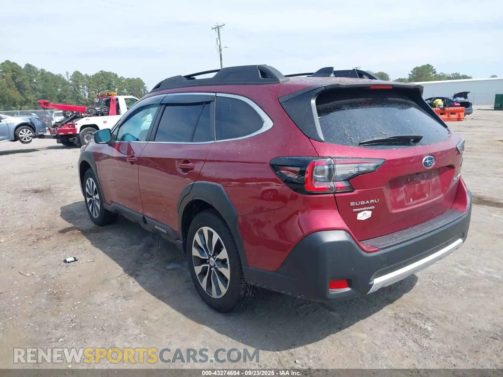 3 Photograph of a damaged car 4S4BTANC3R3229577 SUBARU OUTBACK 2024