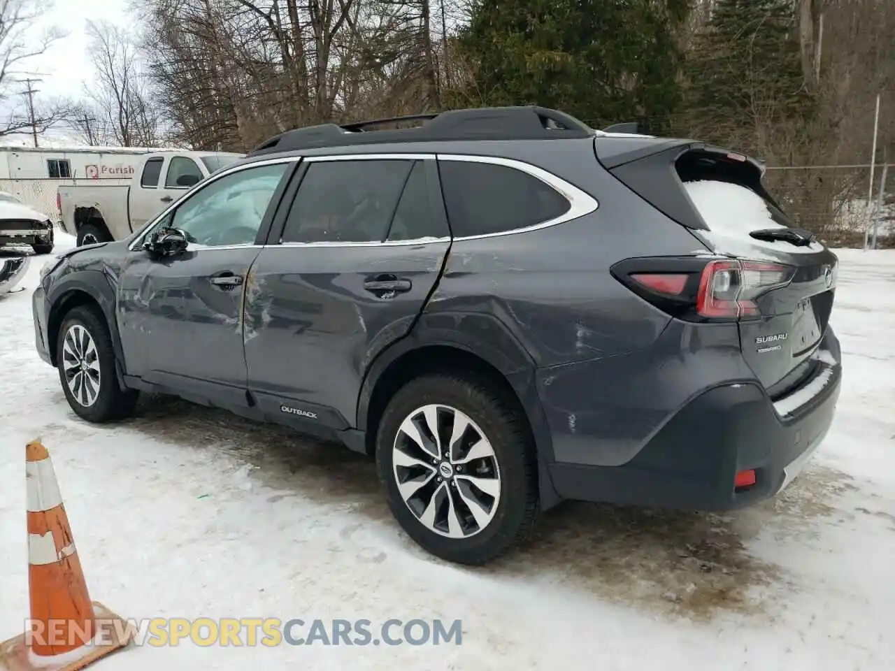 2 Photograph of a damaged car 4S4BTANC3R3243351 SUBARU OUTBACK 2024