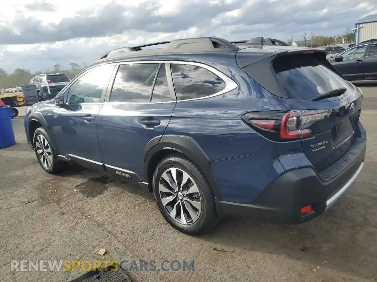 2 fotografías del automóvil dañado 4S4BTANC3R3255516 SUBARU OUTBACK 2024
