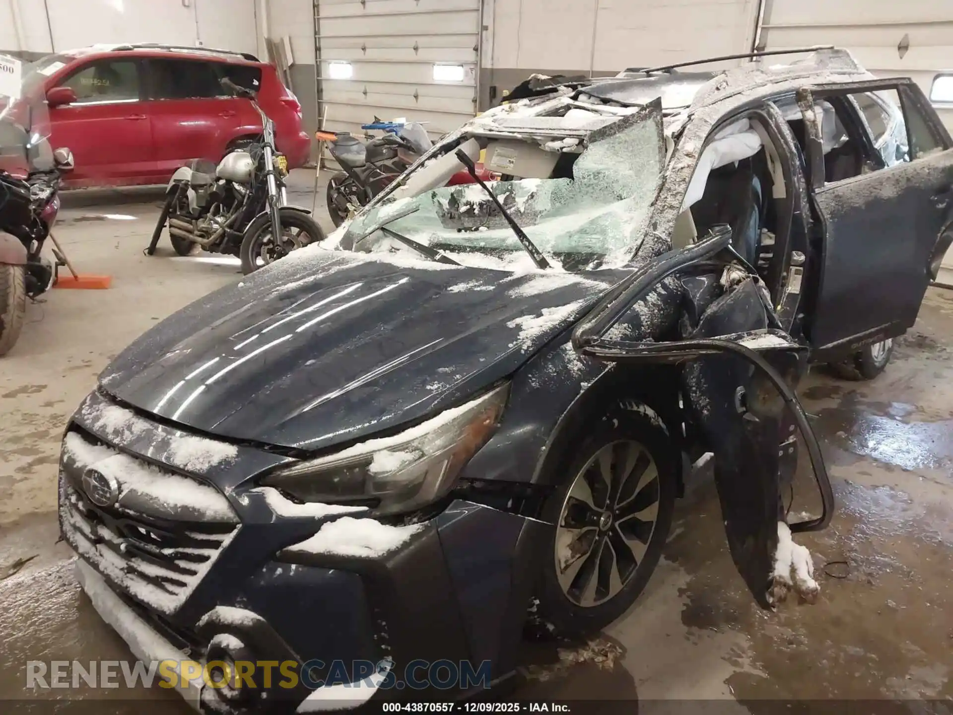 2 Photograph of a damaged car 4S4BTANC4R3132355 SUBARU OUTBACK 2024