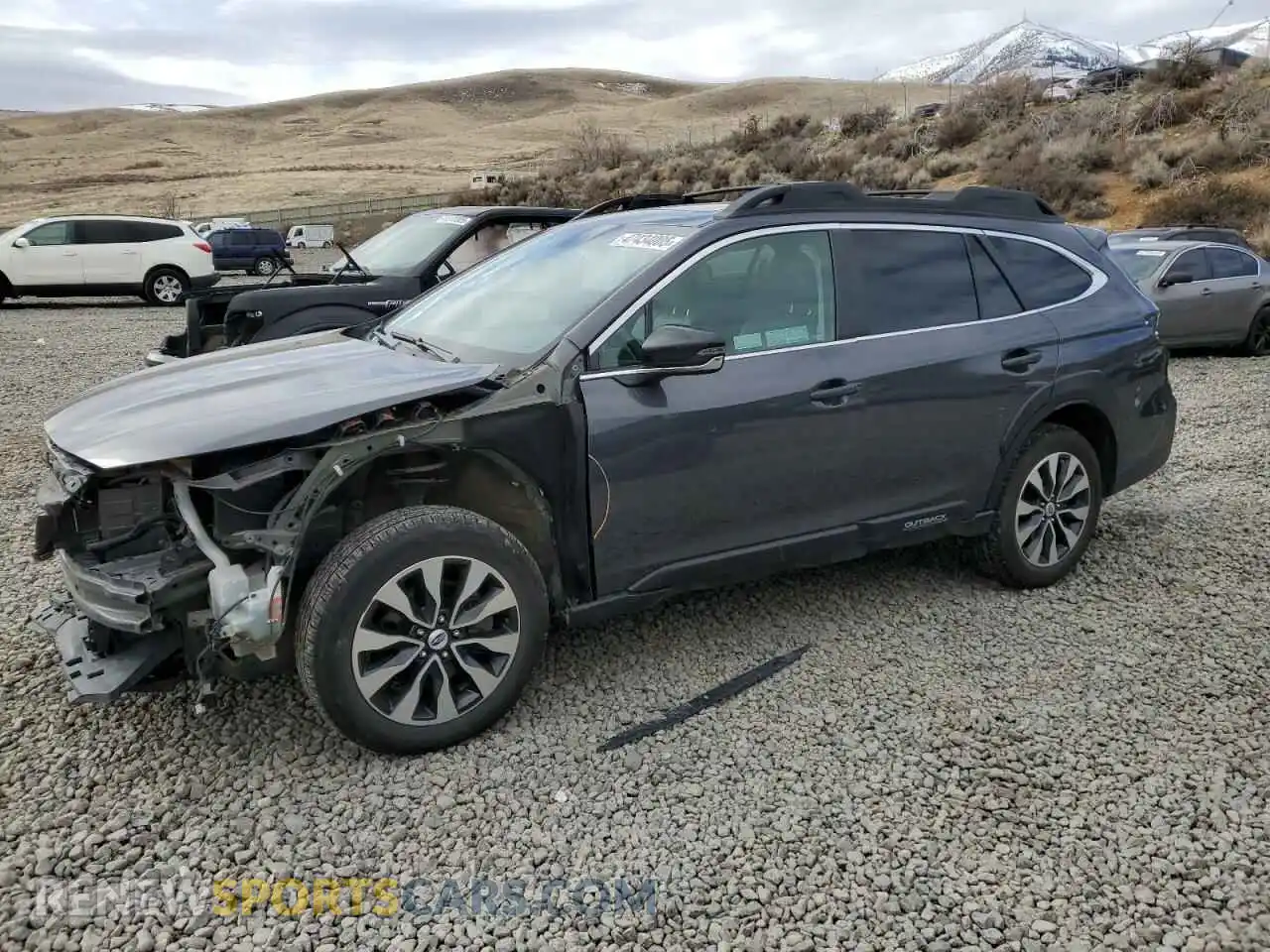 1 Photograph of a damaged car 4S4BTANC4R3173777 SUBARU OUTBACK 2024