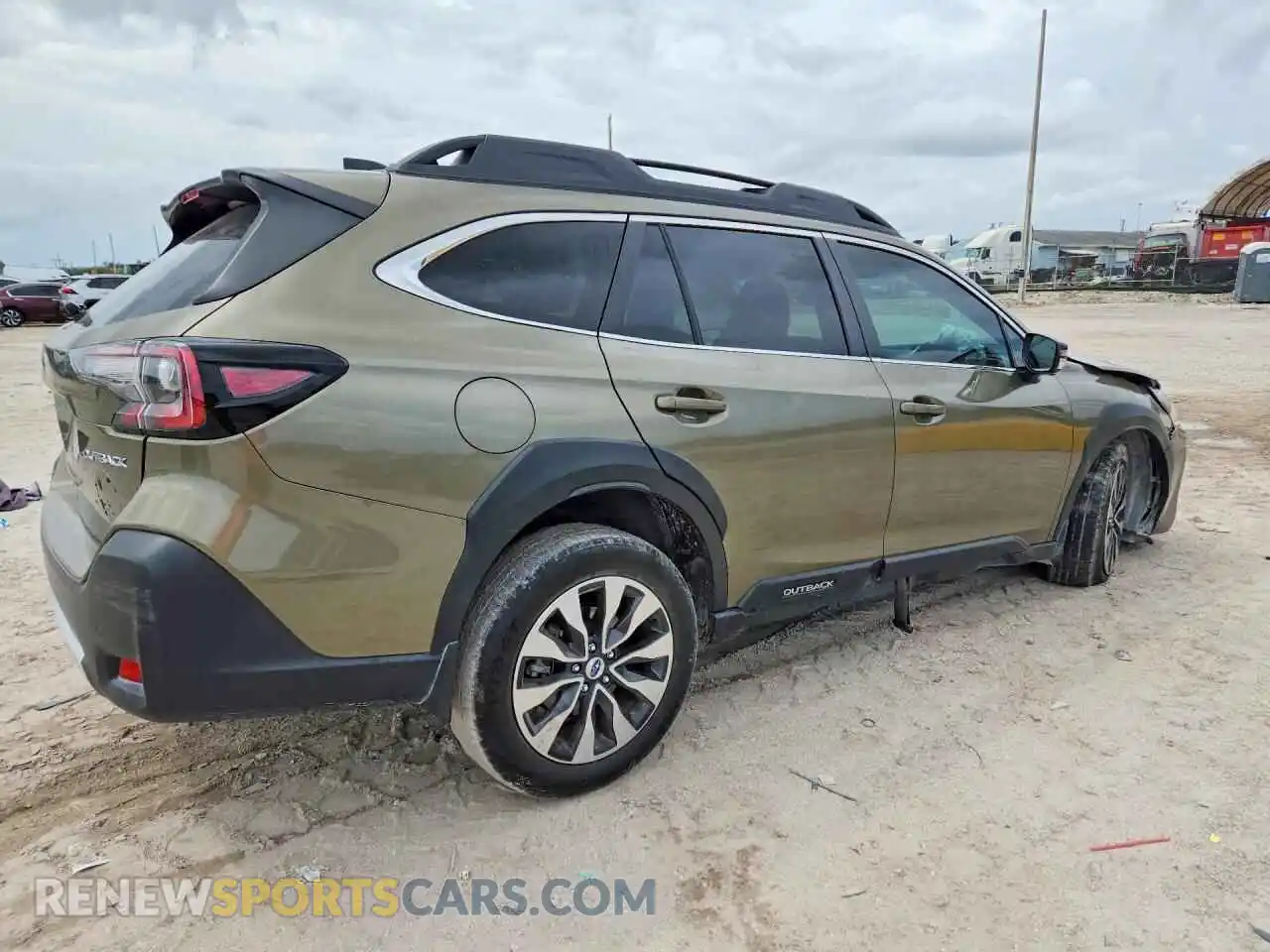3 Photograph of a damaged car 4S4BTANC4R3199747 SUBARU OUTBACK 2024