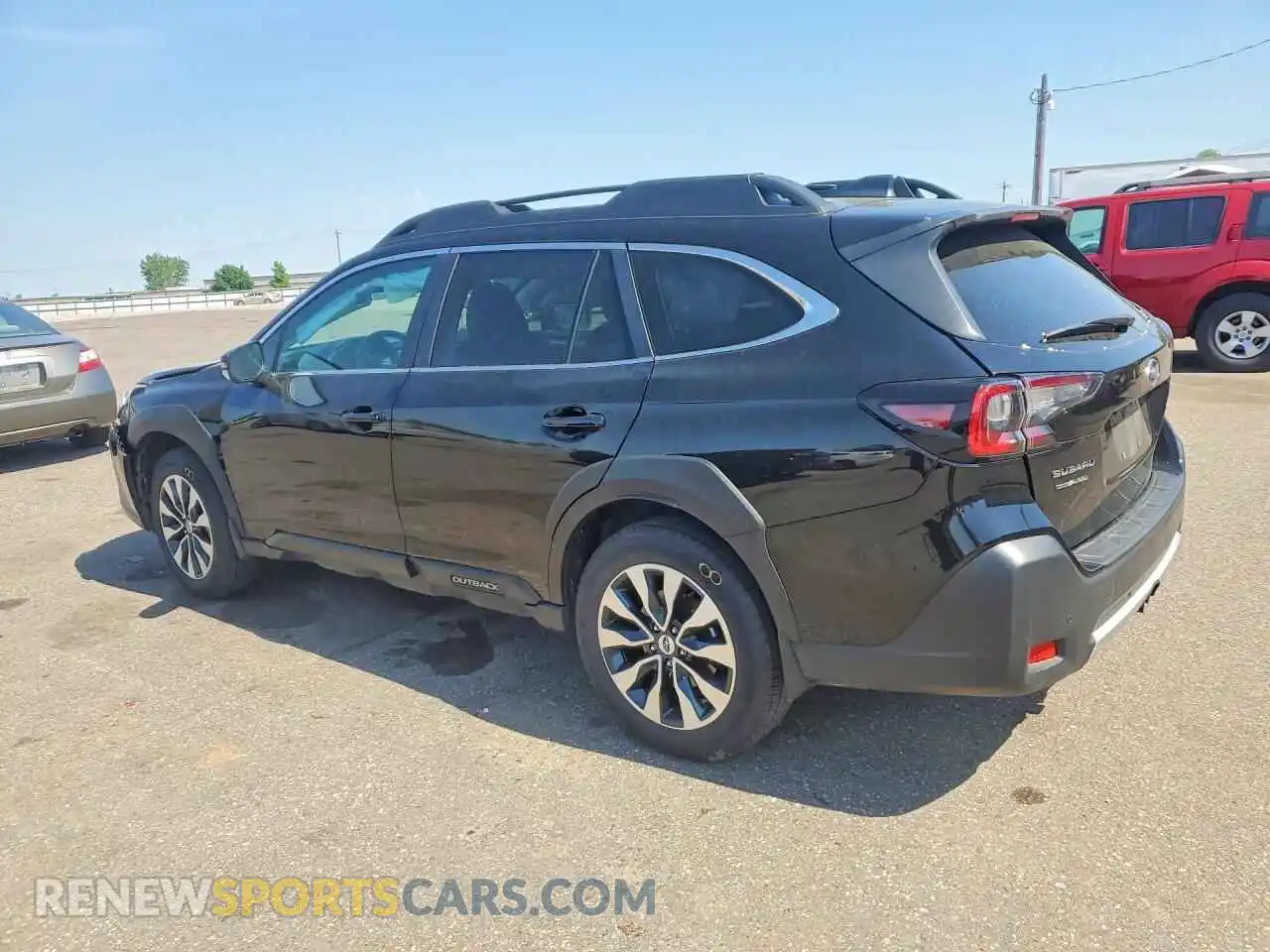 2 Photograph of a damaged car 4S4BTANC4R3236229 SUBARU OUTBACK 2024