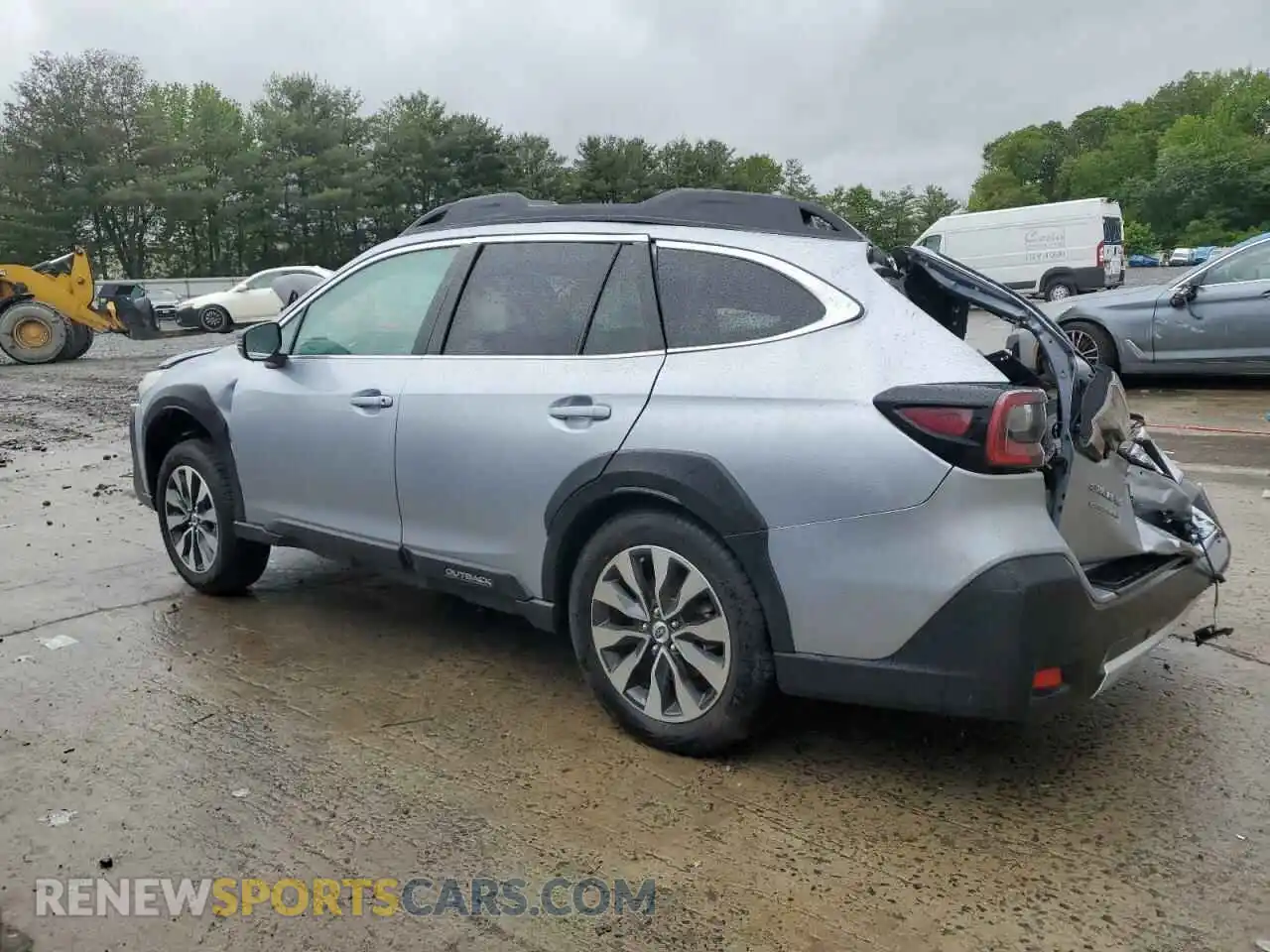 2 Photograph of a damaged car 4S4BTANC5R3132977 SUBARU OUTBACK 2024
