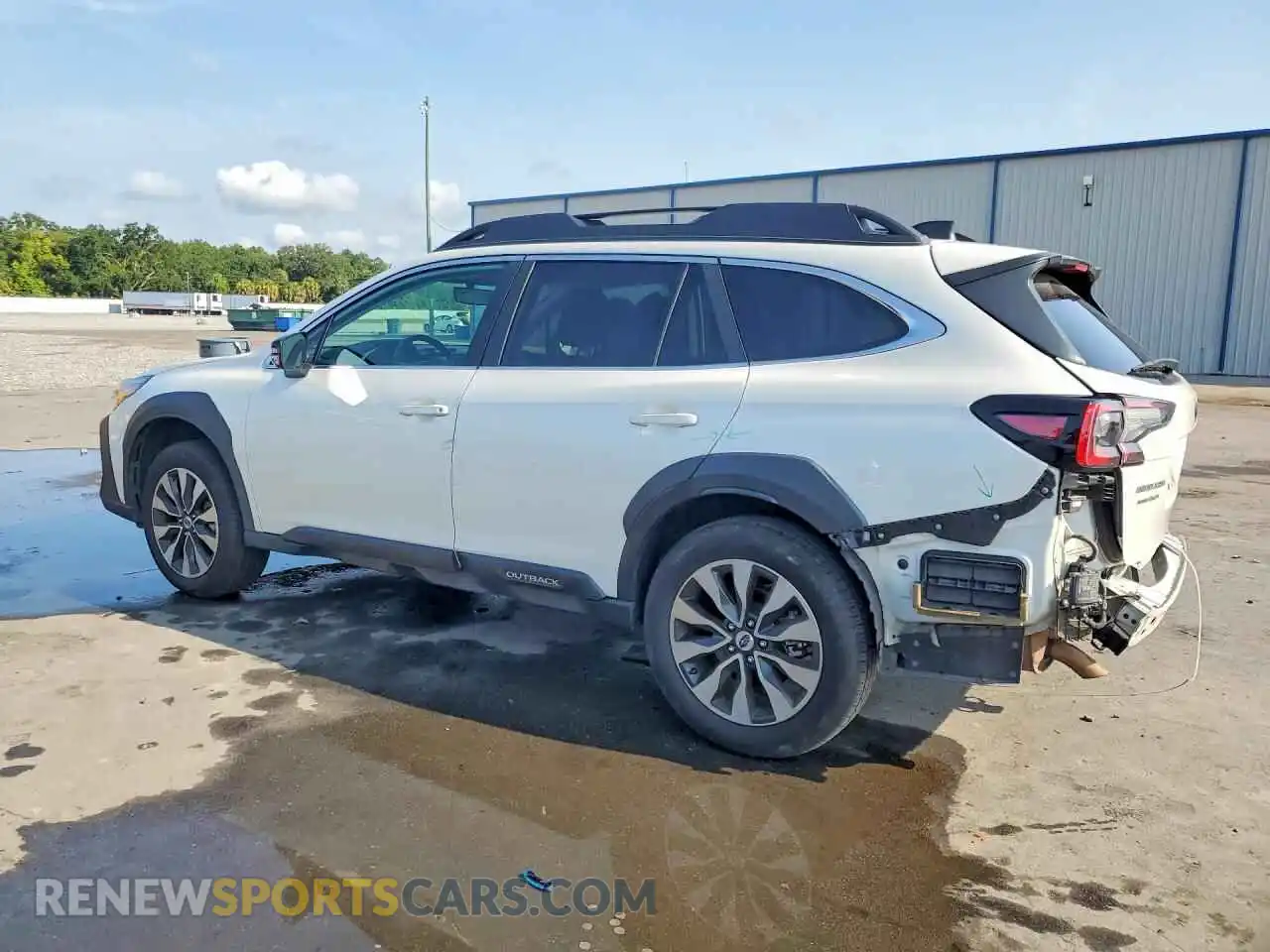 2 fotografías del automóvil dañado 4S4BTANC5R3260233 SUBARU OUTBACK 2024
