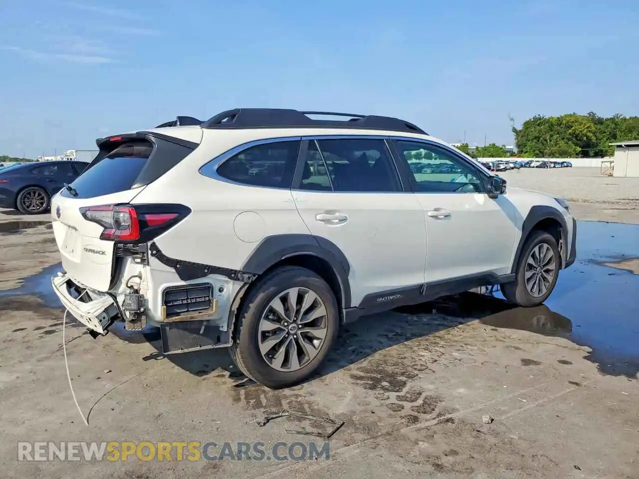3 fotografías del automóvil dañado 4S4BTANC5R3260233 SUBARU OUTBACK 2024