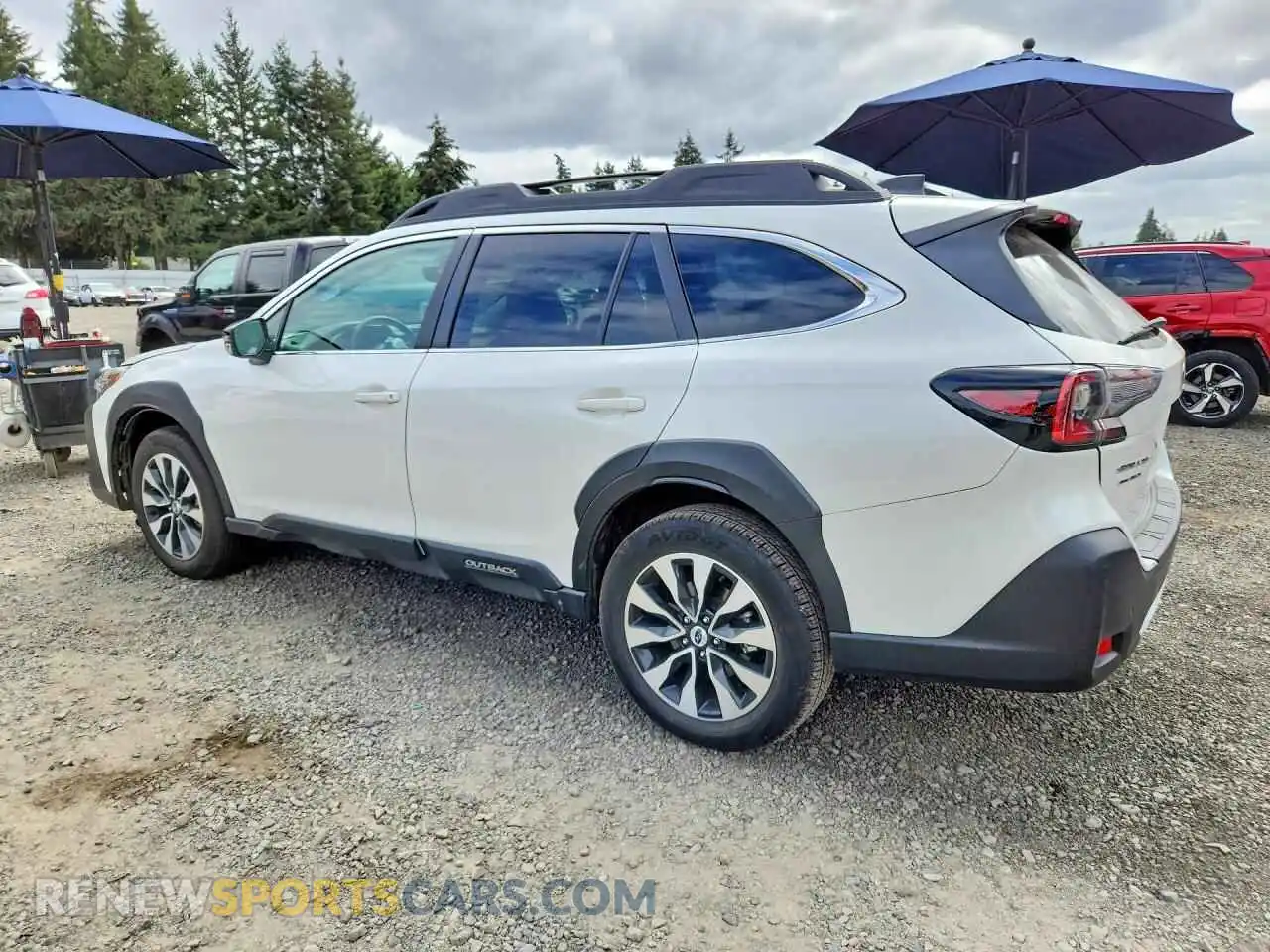 2 fotografías del automóvil dañado 4S4BTANC6R3125164 SUBARU OUTBACK 2024