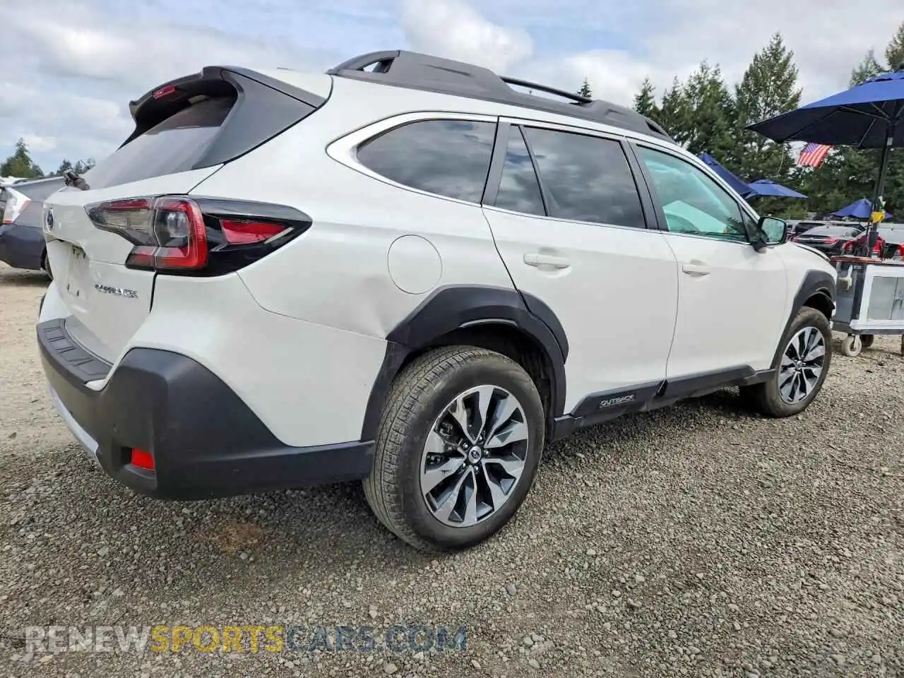 3 fotografías del automóvil dañado 4S4BTANC6R3125164 SUBARU OUTBACK 2024