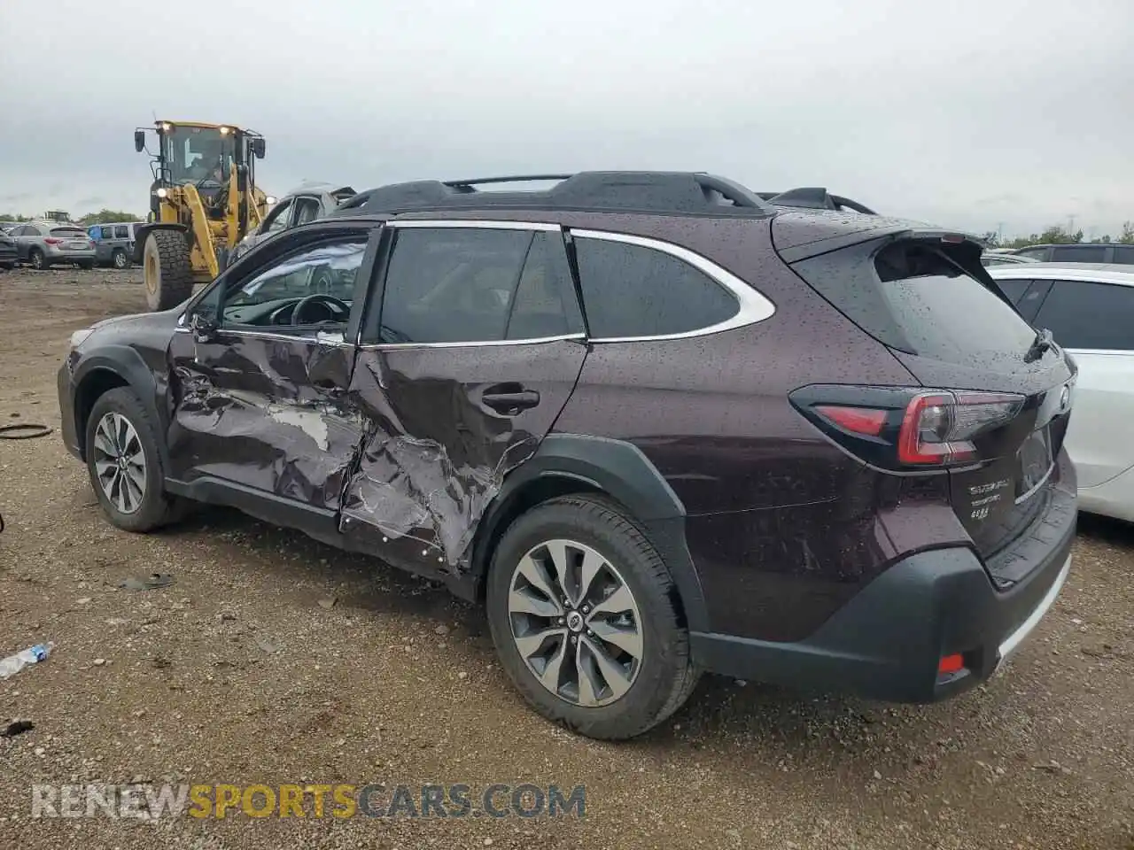 2 Photograph of a damaged car 4S4BTANC6R3166037 SUBARU OUTBACK 2024