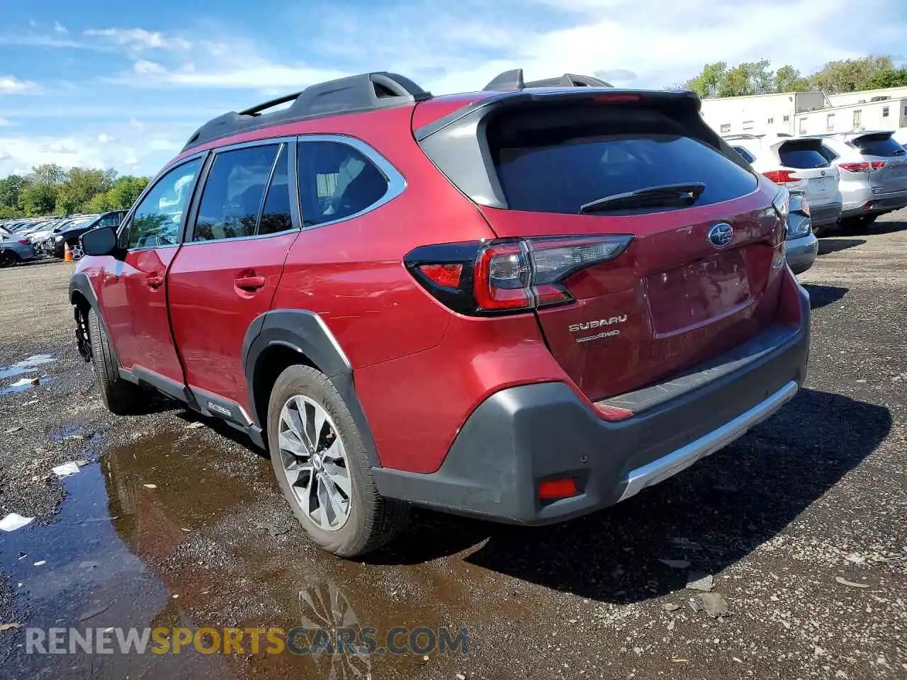 2 Photograph of a damaged car 4S4BTANC6R3213793 SUBARU OUTBACK 2024