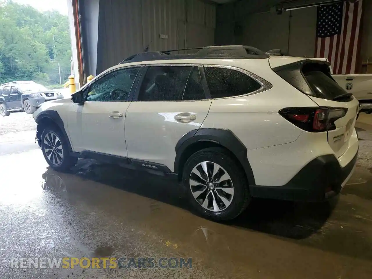 2 Photograph of a damaged car 4S4BTANC6R3300075 SUBARU OUTBACK 2024