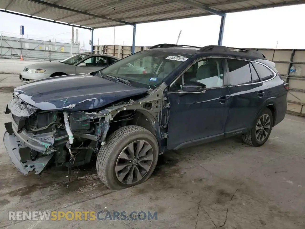 1 Photograph of a damaged car 4S4BTANC7R3134519 SUBARU OUTBACK 2024