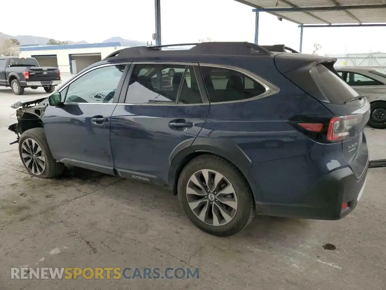 2 Photograph of a damaged car 4S4BTANC7R3134519 SUBARU OUTBACK 2024