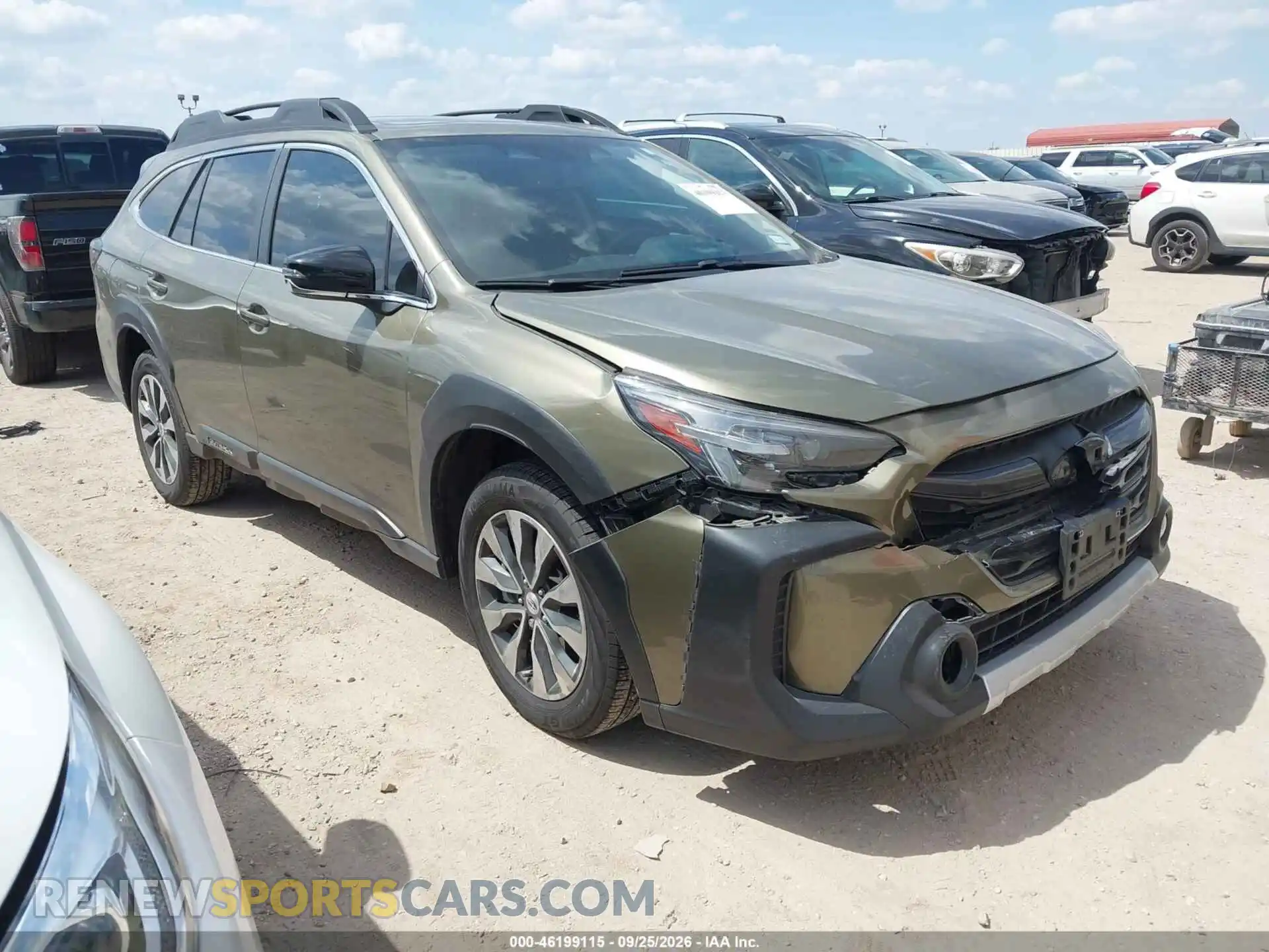 1 Photograph of a damaged car 4S4BTANC7R3239108 SUBARU OUTBACK 2024