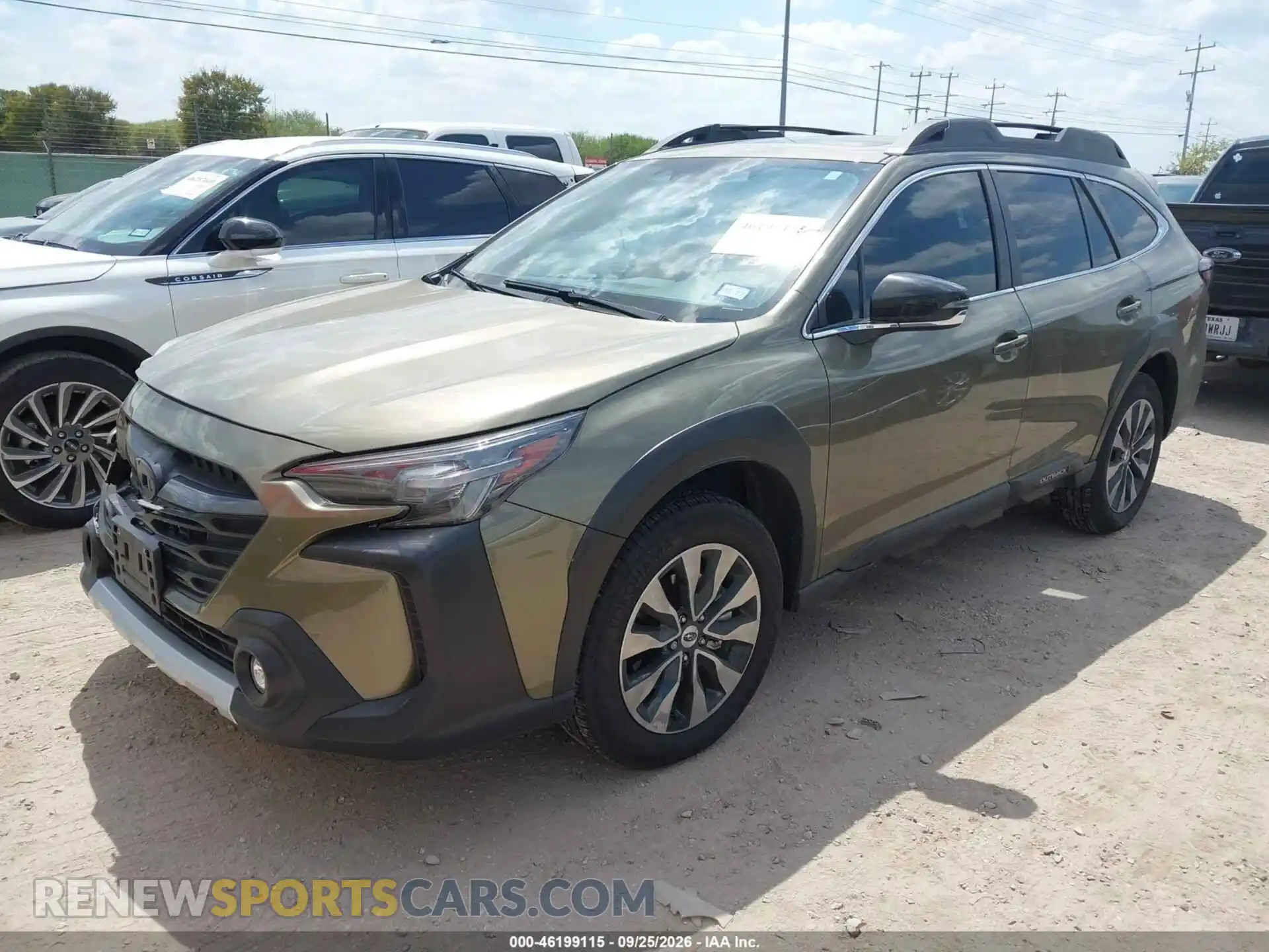 2 Photograph of a damaged car 4S4BTANC7R3239108 SUBARU OUTBACK 2024