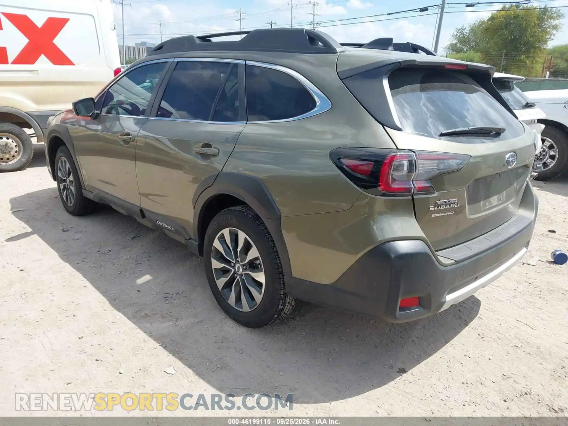 3 Photograph of a damaged car 4S4BTANC7R3239108 SUBARU OUTBACK 2024