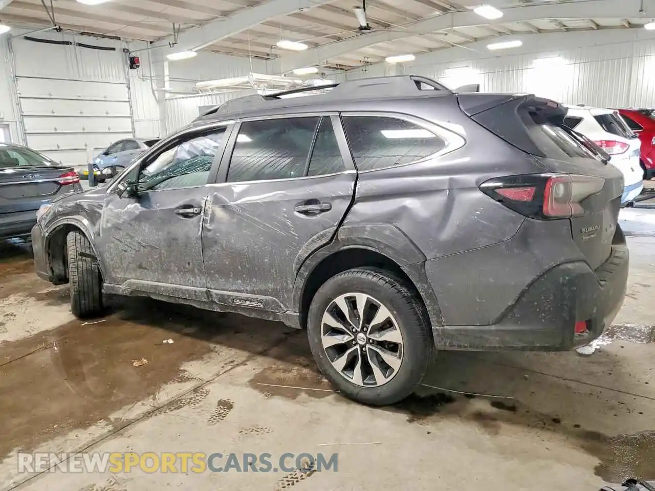 2 Photograph of a damaged car 4S4BTANC7R3261142 SUBARU OUTBACK 2024