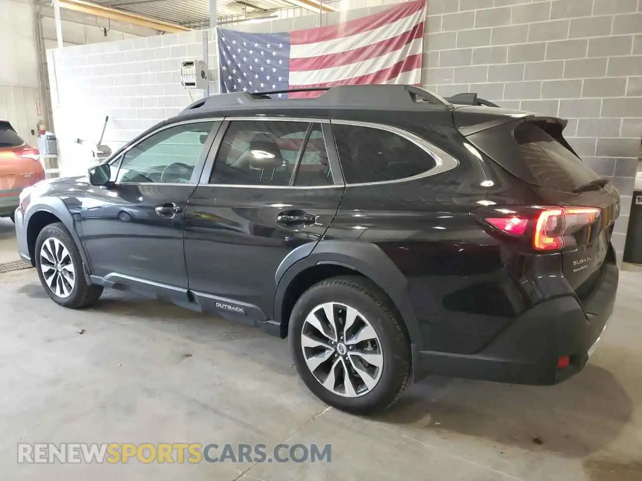 2 Photograph of a damaged car 4S4BTANC7R3293105 SUBARU OUTBACK 2024