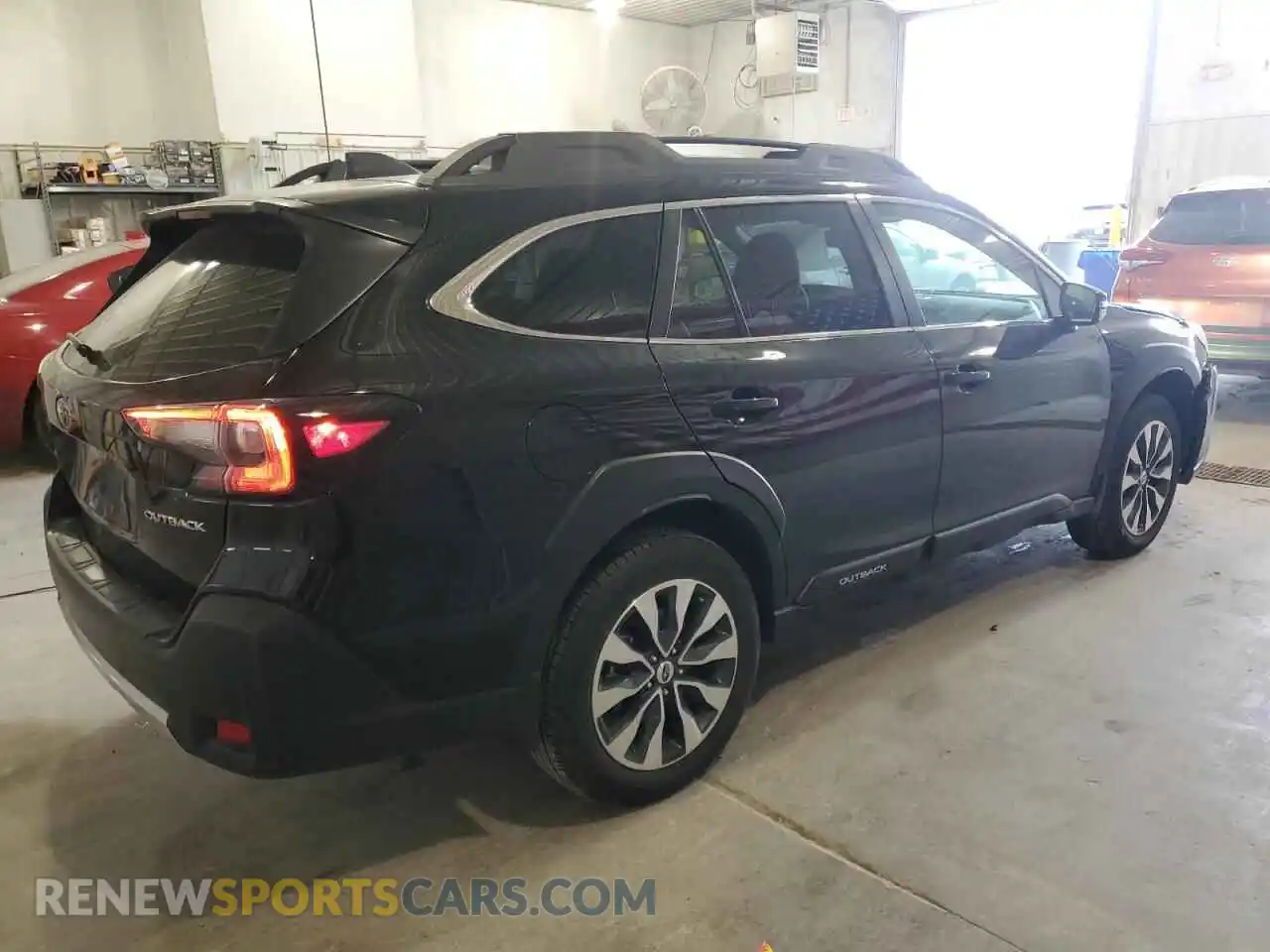 3 Photograph of a damaged car 4S4BTANC7R3293105 SUBARU OUTBACK 2024