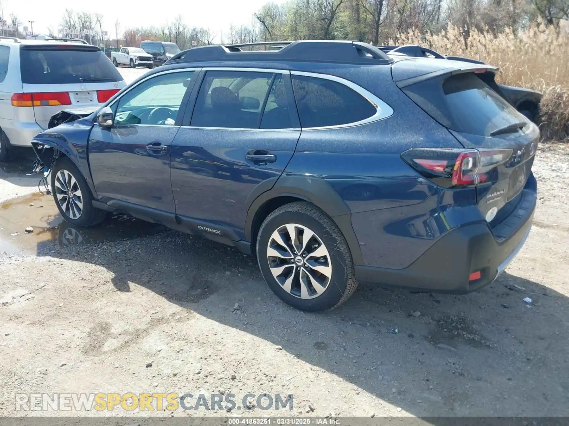 3 Photograph of a damaged car 4S4BTANC7R3301199 SUBARU OUTBACK 2024