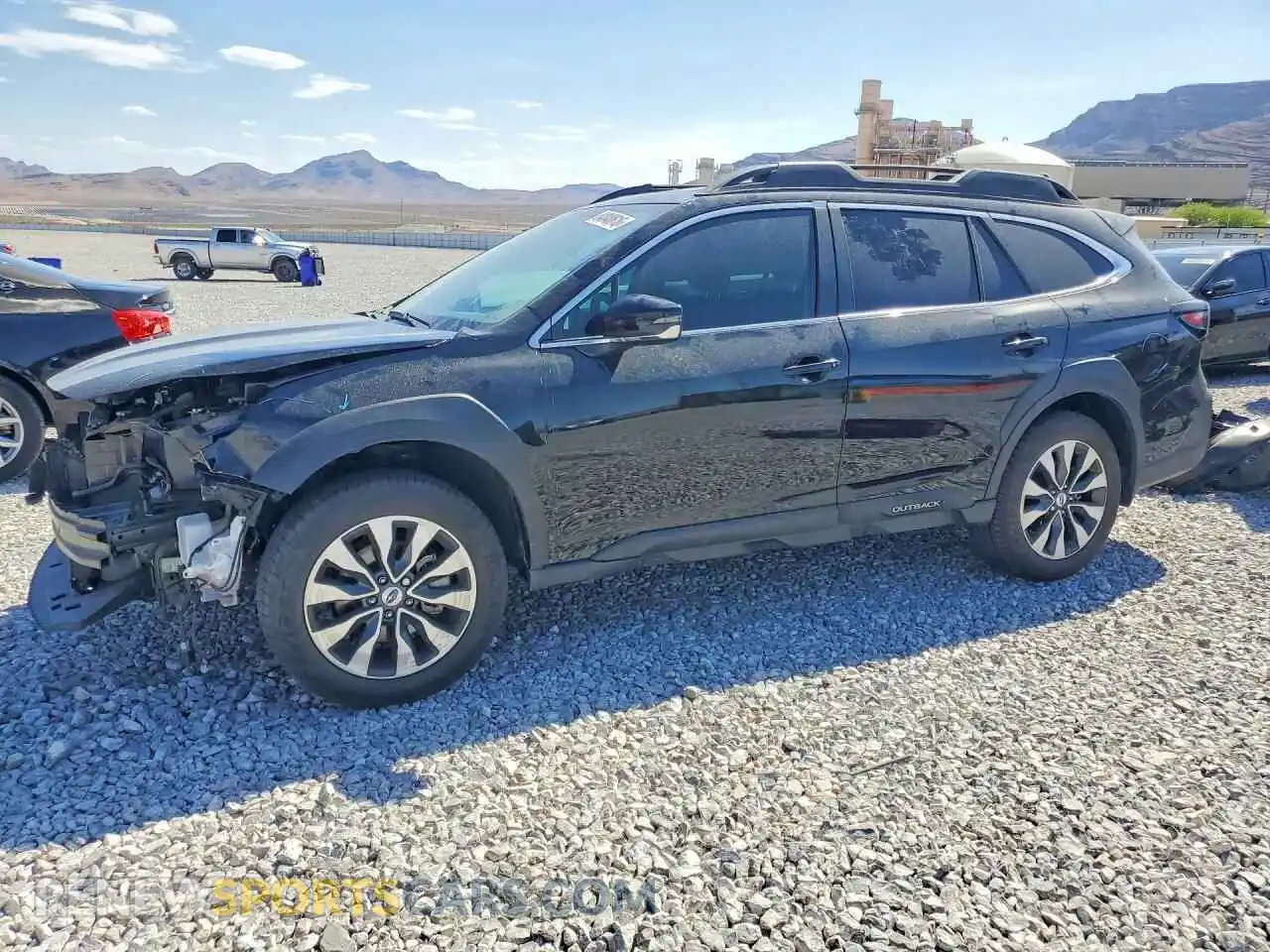 1 Photograph of a damaged car 4S4BTANC8R3132813 SUBARU OUTBACK 2024