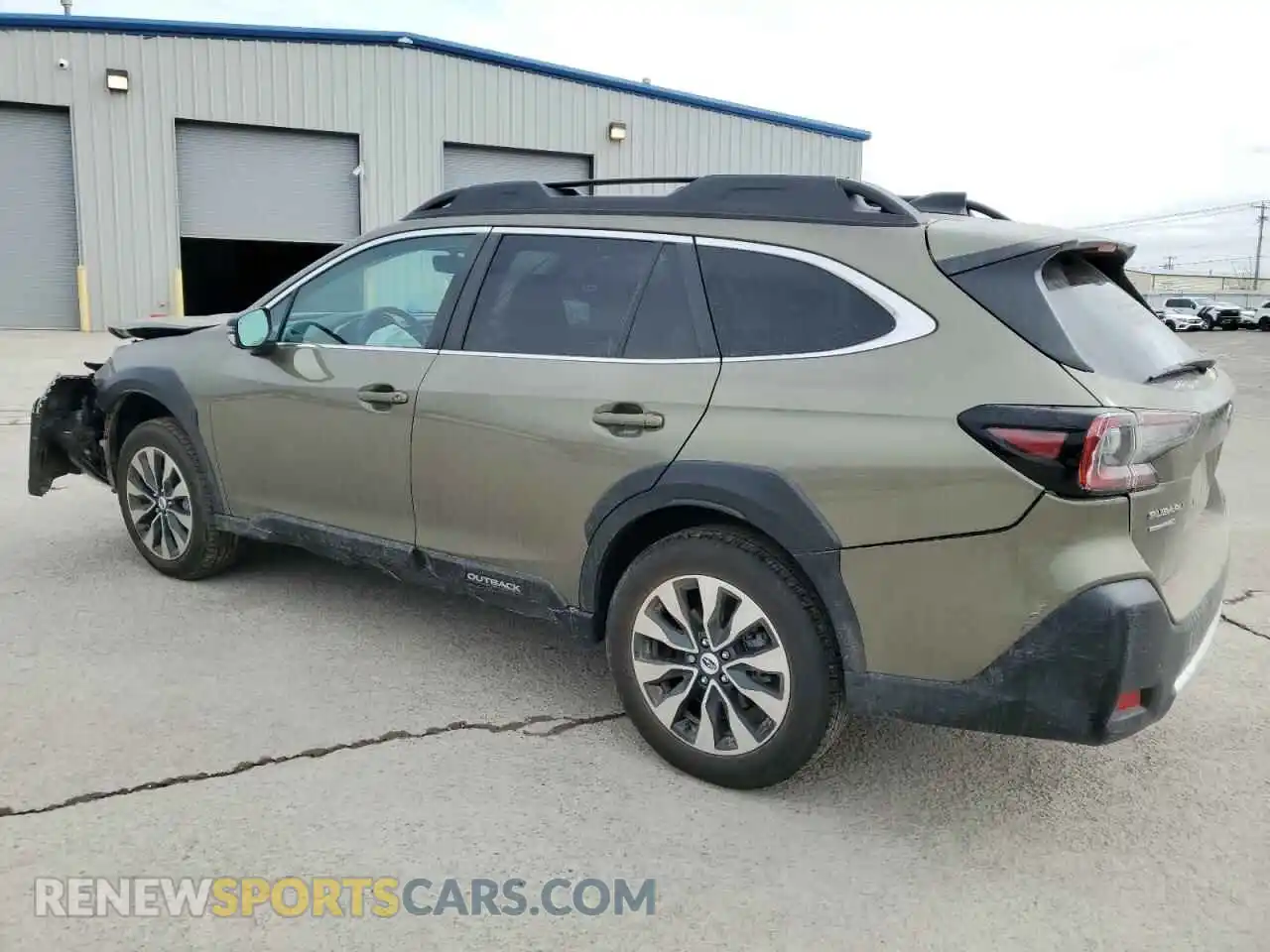 2 Photograph of a damaged car 4S4BTANC8R3137316 SUBARU OUTBACK 2024
