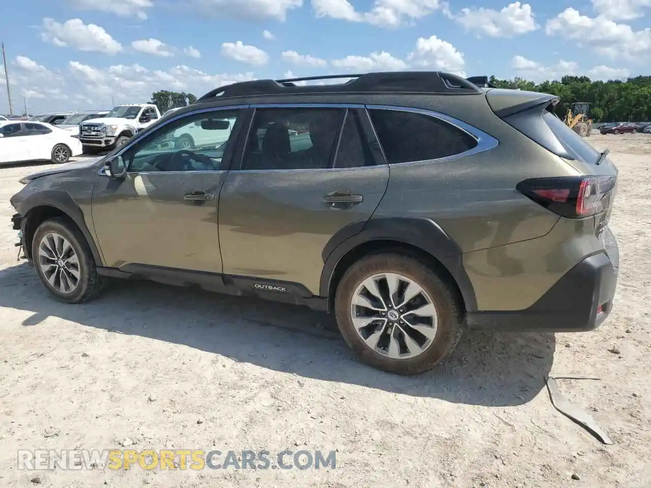 2 Photograph of a damaged car 4S4BTANC8R3139292 SUBARU OUTBACK 2024
