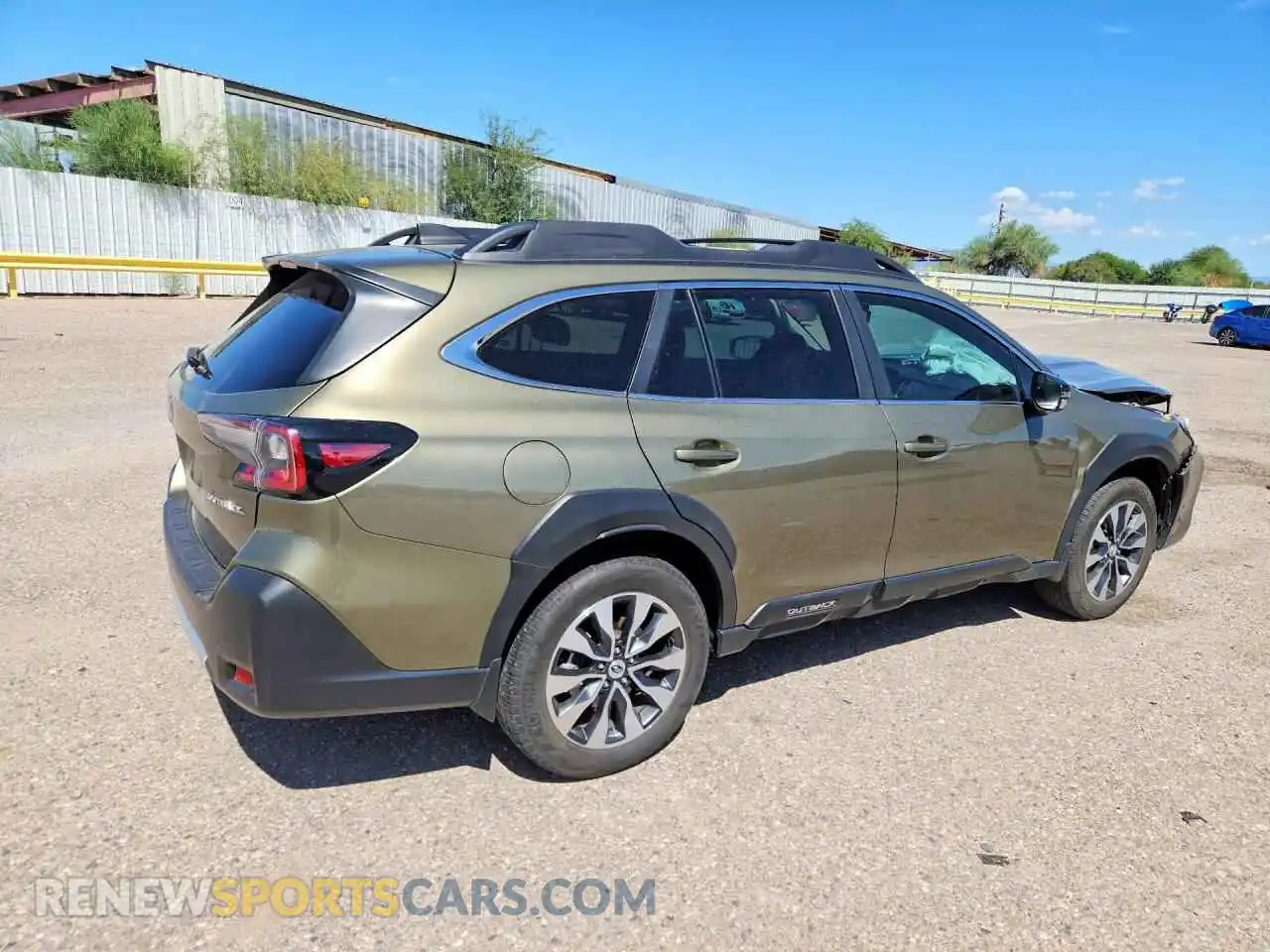 3 Photograph of a damaged car 4S4BTANC8R3141852 SUBARU OUTBACK 2024