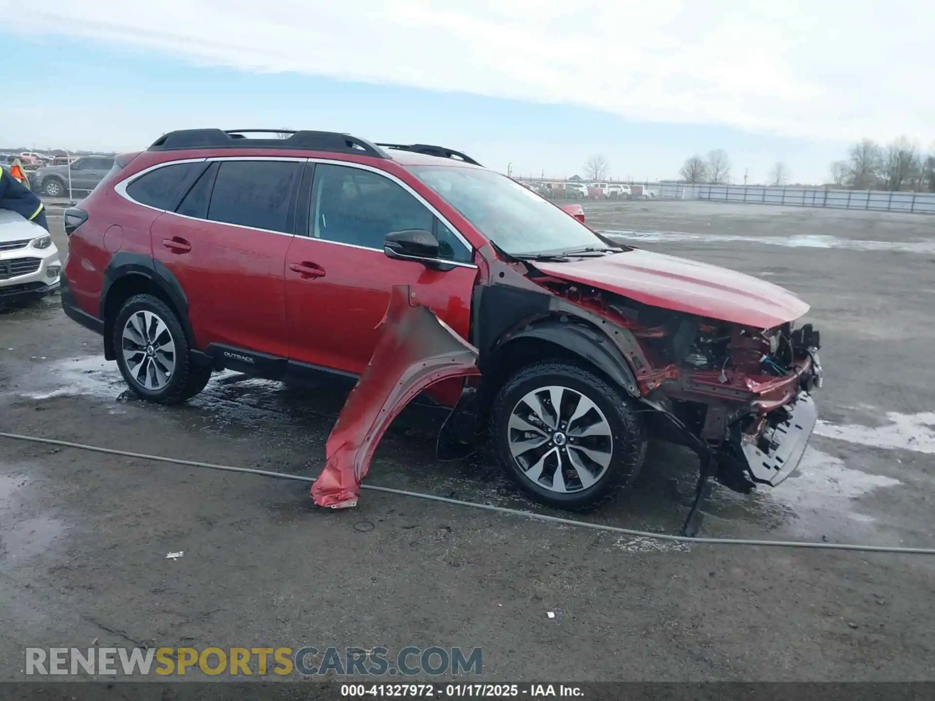 1 Photograph of a damaged car 4S4BTANC8R3236959 SUBARU OUTBACK 2024