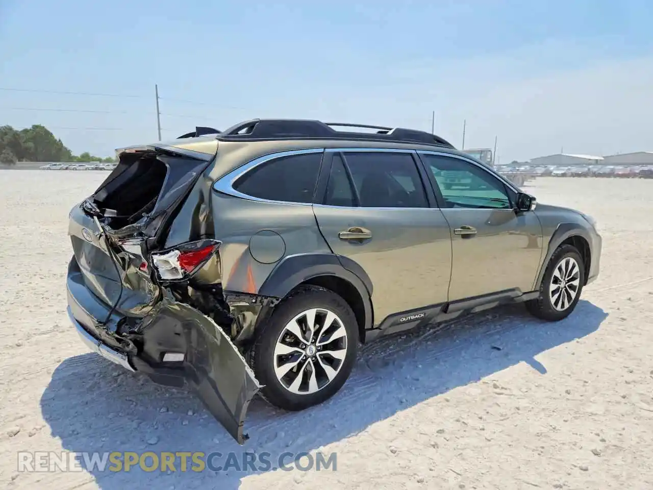 3 Photograph of a damaged car 4S4BTANC9R3190901 SUBARU OUTBACK 2024