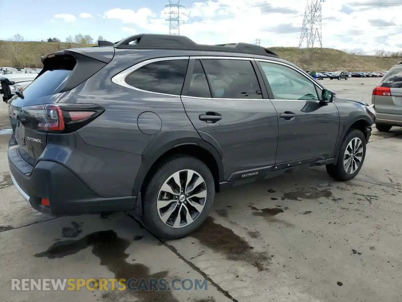 3 Photograph of a damaged car 4S4BTANC9R3207986 SUBARU OUTBACK 2024