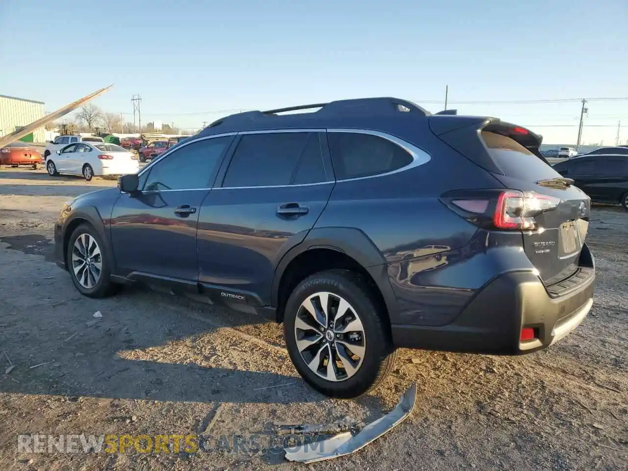 2 Photograph of a damaged car 4S4BTANC9R3235044 SUBARU OUTBACK 2024
