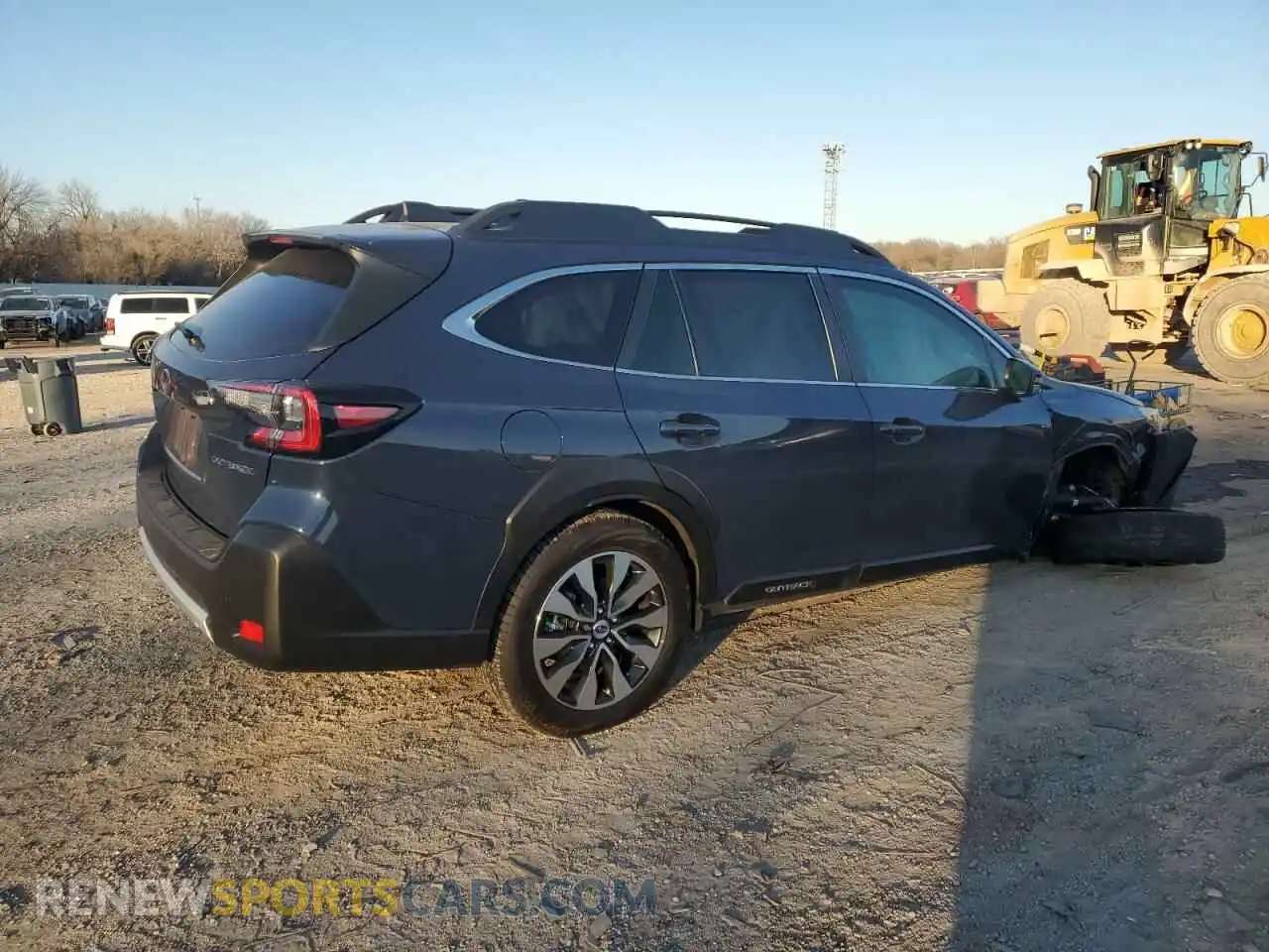 3 Photograph of a damaged car 4S4BTANC9R3235044 SUBARU OUTBACK 2024
