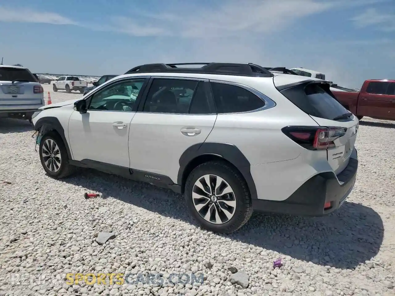 2 Photograph of a damaged car 4S4BTANC9R3254273 SUBARU OUTBACK 2024