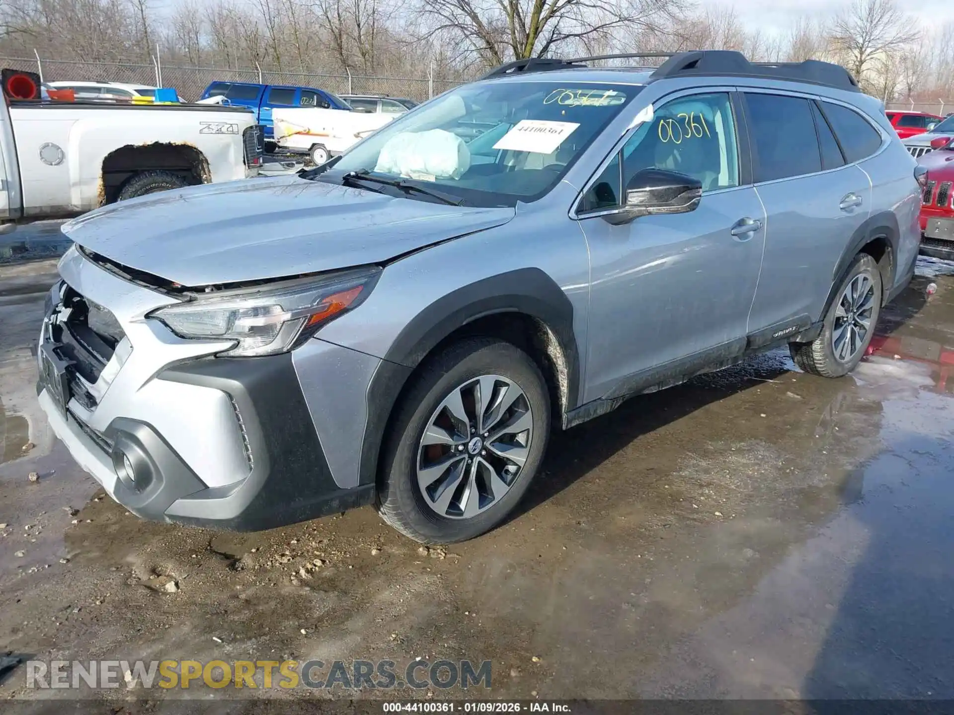 2 Photograph of a damaged car 4S4BTANC9R3257948 SUBARU OUTBACK 2024