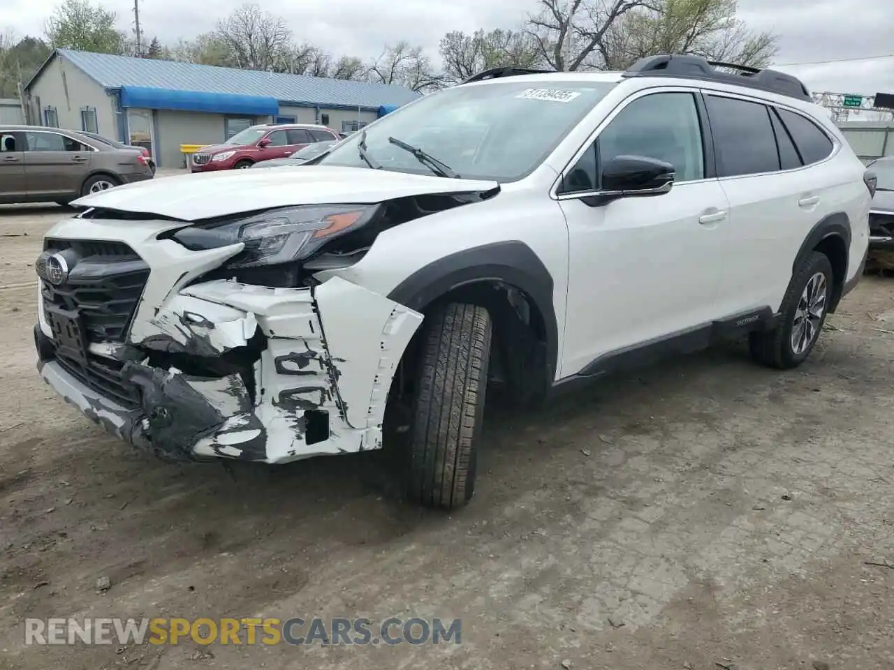 1 Photograph of a damaged car 4S4BTANC9R3293798 SUBARU OUTBACK 2024
