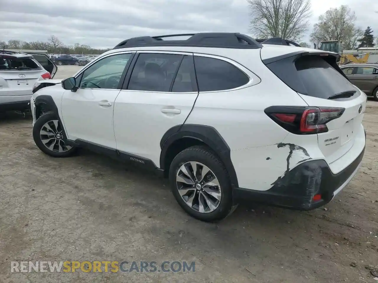 2 Photograph of a damaged car 4S4BTANC9R3293798 SUBARU OUTBACK 2024