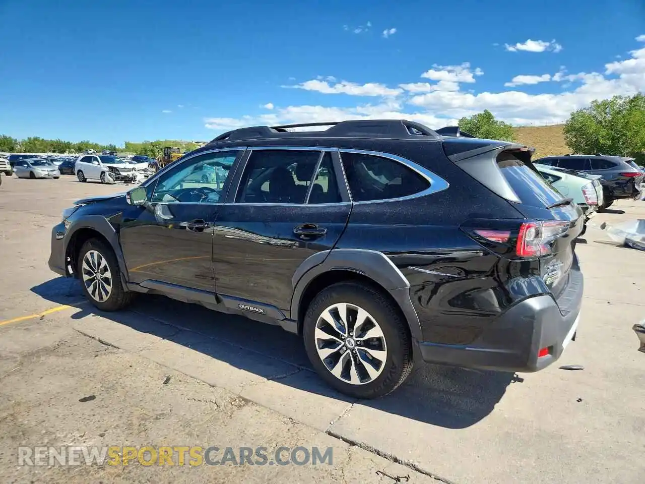 2 Photograph of a damaged car 4S4BTANCXR3141979 SUBARU OUTBACK 2024