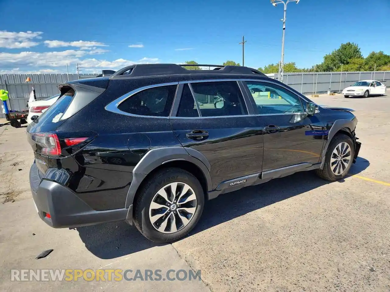 3 Photograph of a damaged car 4S4BTANCXR3141979 SUBARU OUTBACK 2024
